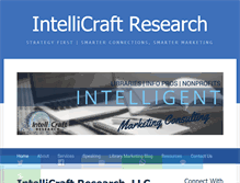 Tablet Screenshot of intellicraftresearch.com